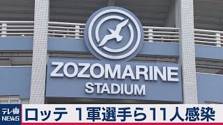 ロッテ11人の感染が判明（2020年10月6日）