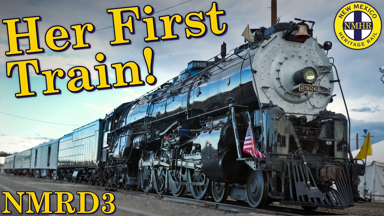 Switching and Pulling Trains with ATSF 2926 | NMRD3