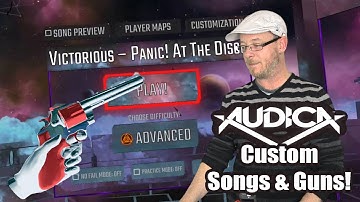 Oculus Quest Audica Custom Songs & Custom Guns - EASY.