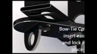 Bow-Tie Locking Cotter Pins