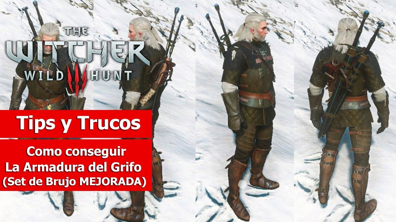 The Witcher III | Tips y Trucos | Como conseguir La Armadura del Grifo