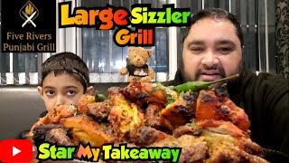 Trying #Five Rivers Punjabi Large Sizzler Grill in Rotherham