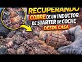 Mira la forma correcta de como recuperar el cobre de un inductor de Starte desde casa ♻️
