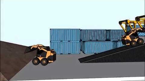 Combilift Straddle Carrier in Recycling