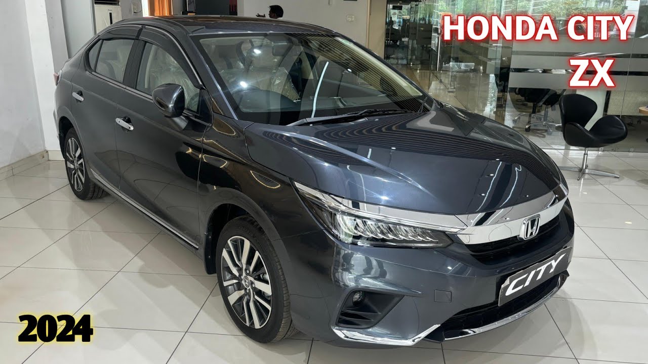 New Honda City ZX Top Model Manual 2024 ! Price| Mileage| Exterior