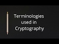 Cryptography Basics: Essential Terms You Must Know 🔐