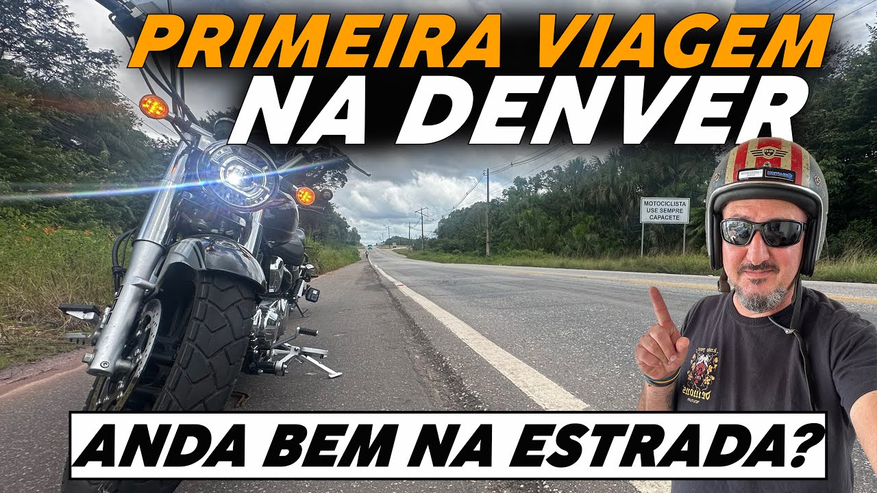 Primeira VIAGEM na DENVER 250: Finalmente PEGUEI a ESTRADA, será que anda BEM?