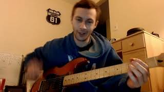 Roland The Headless Thompson Gunner - Warren Zevon - Piano intro & guitar lesson Wealth