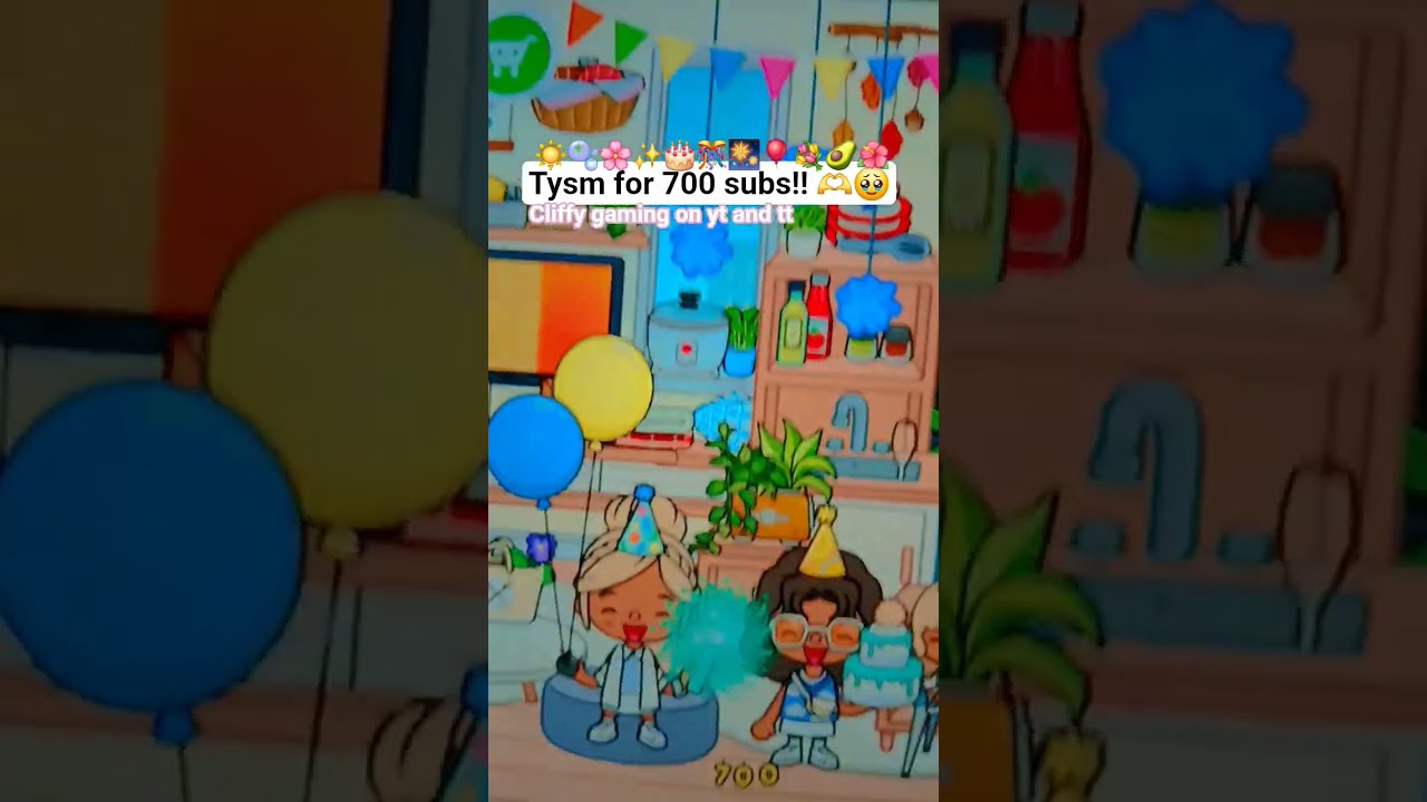 Tysm Guys For Ur Support Tocaboca Educational Aesthetic Fyp Viral 700subs Tysmfor700 Soft