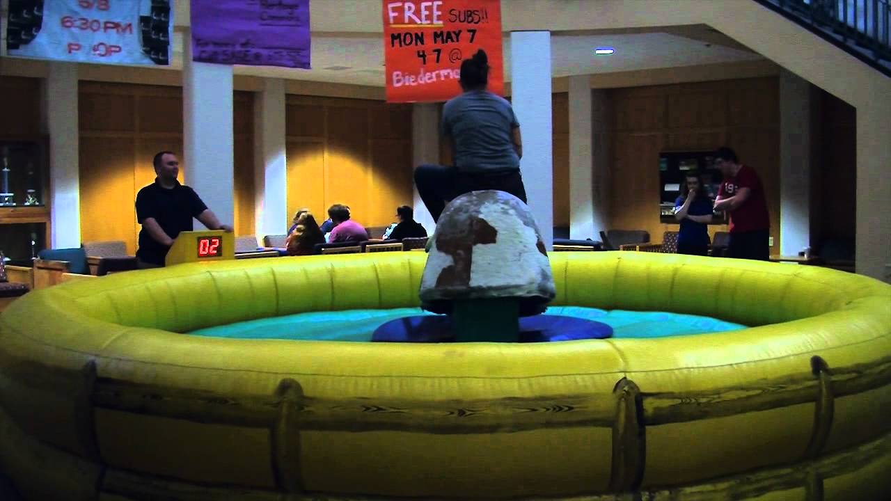 Spring Fling Weekend: Bull Riding - YouTube