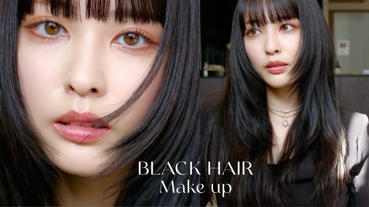 【黒髪メイク】春の新作コスメでつくる