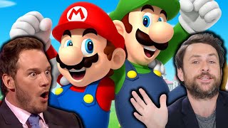 Chris Pratt and Charlie Day as Mario and Luigi Leaks (Animation)