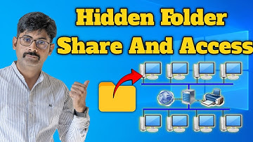 Windows hidden shares | How to access shared folder in windows 11 | Windows Secret Folder