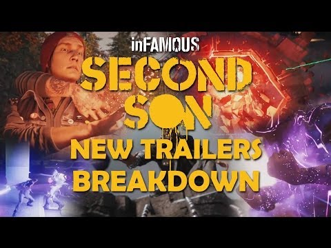 inFAMOUS: Second Son Gameplay Spot and Sharing Commercials Breakdown and Secret Websites!