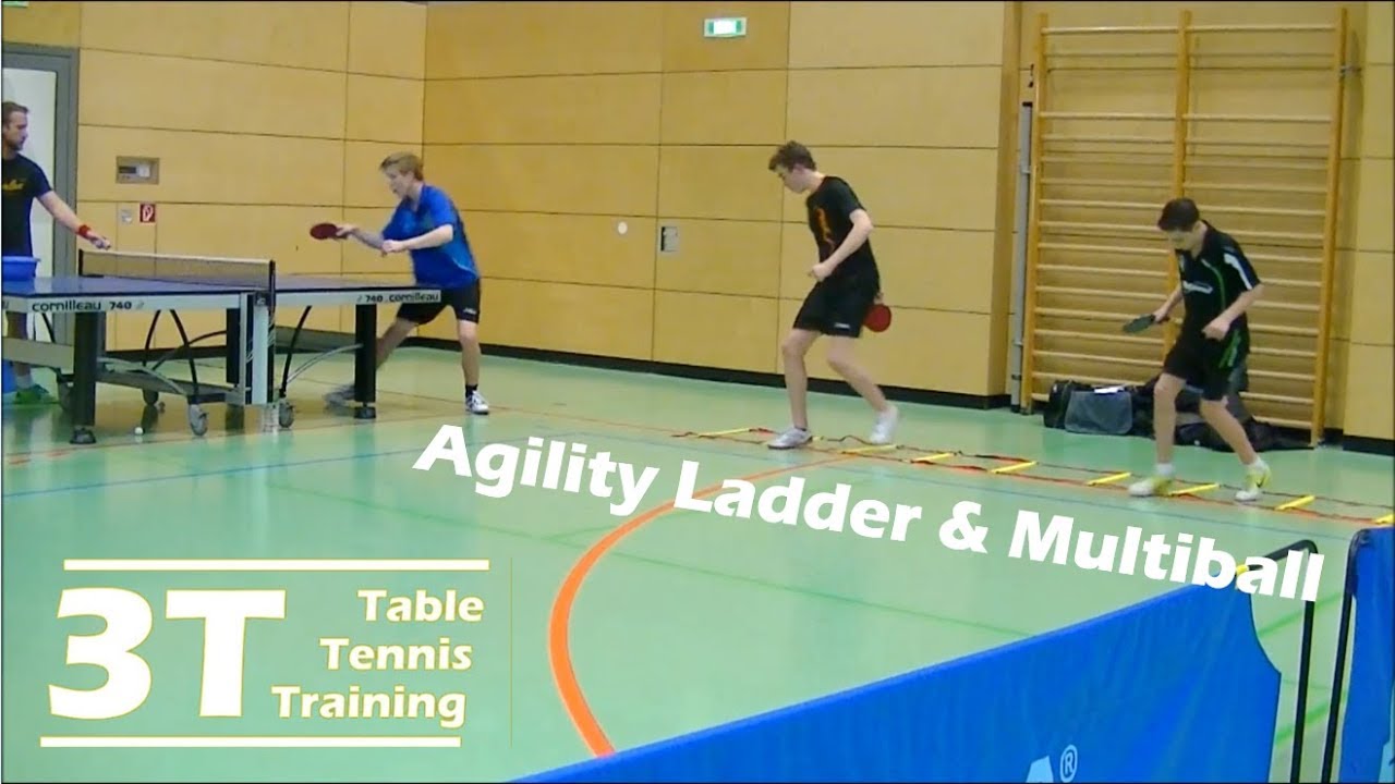 Agility ladder and Multiball / Koordinationsleiter und Balleimer