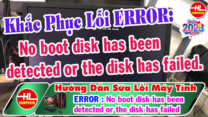 Lỗi a problem with the hard drive has been detected năm 2024
