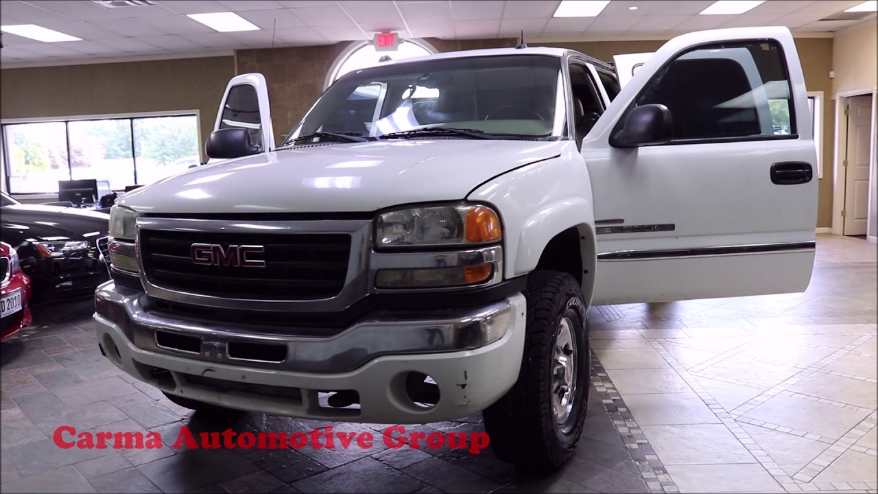 Carma Automotive2004 GMC SIERRA 2500 HDWalkaround YouTube