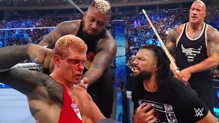 WWE 20 March 2024 Cody Rhodes VS. The Rock VS. Roman Reigns VS. Solo Sikoa VS. All Raw SmackDown