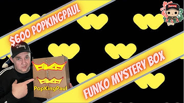 THE KING OF MYSTERY BOXES...POPKINGPAUL $600 FUNKO GRAIL WHATNOT AUCTION MYSTERY BOX