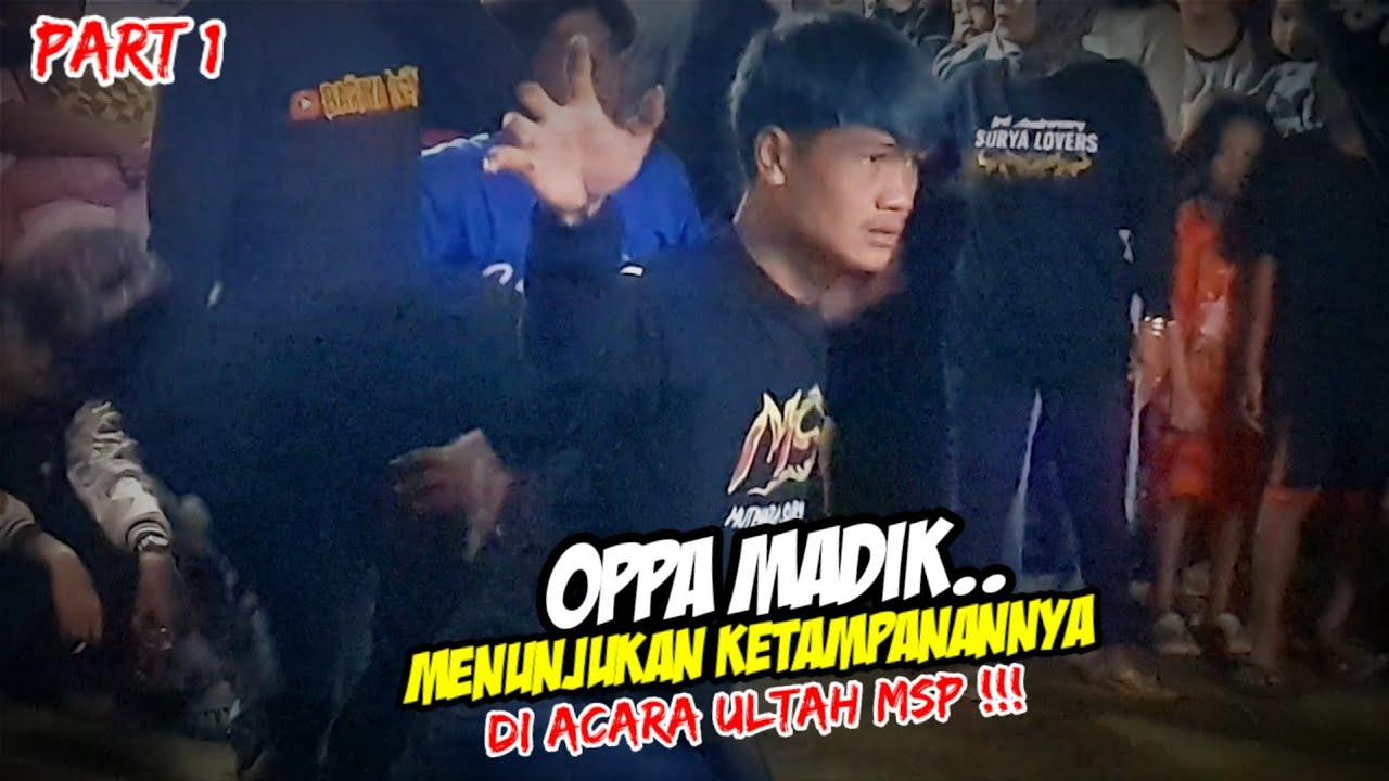 KESERUAN PENTAS MSP MALAM HARI ULTAH YANG KE 4❗️❗️KUDA LUMPING MUTIARA SURYA PUTRA 💥 LEMBUR KURING