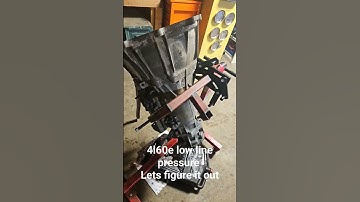4l60e low line pressure stick around to find out what the cause is #mechaniclife #shoplife #4l60e