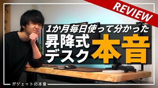 スタンディングデスクを買うのはちょっと待って！一か月昇降式デスクを使った本音(長期レビュー)