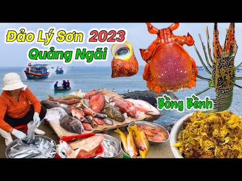 Bất Ngờ Thiên Đường Hải Sản Đảo Lý Sơn | Tỏi Cô Đơn Mẹ Bồng Con 600.000đ/kg
