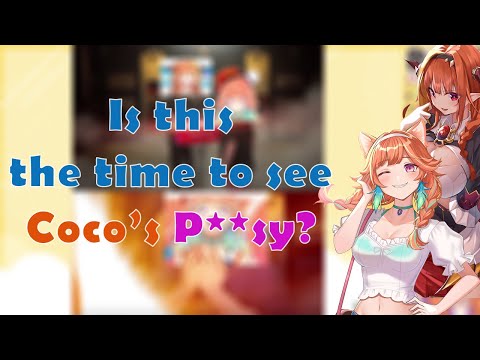 Kiara DEMAND to see Coco's "SHAVED P**SY"!!! (Meme Review)