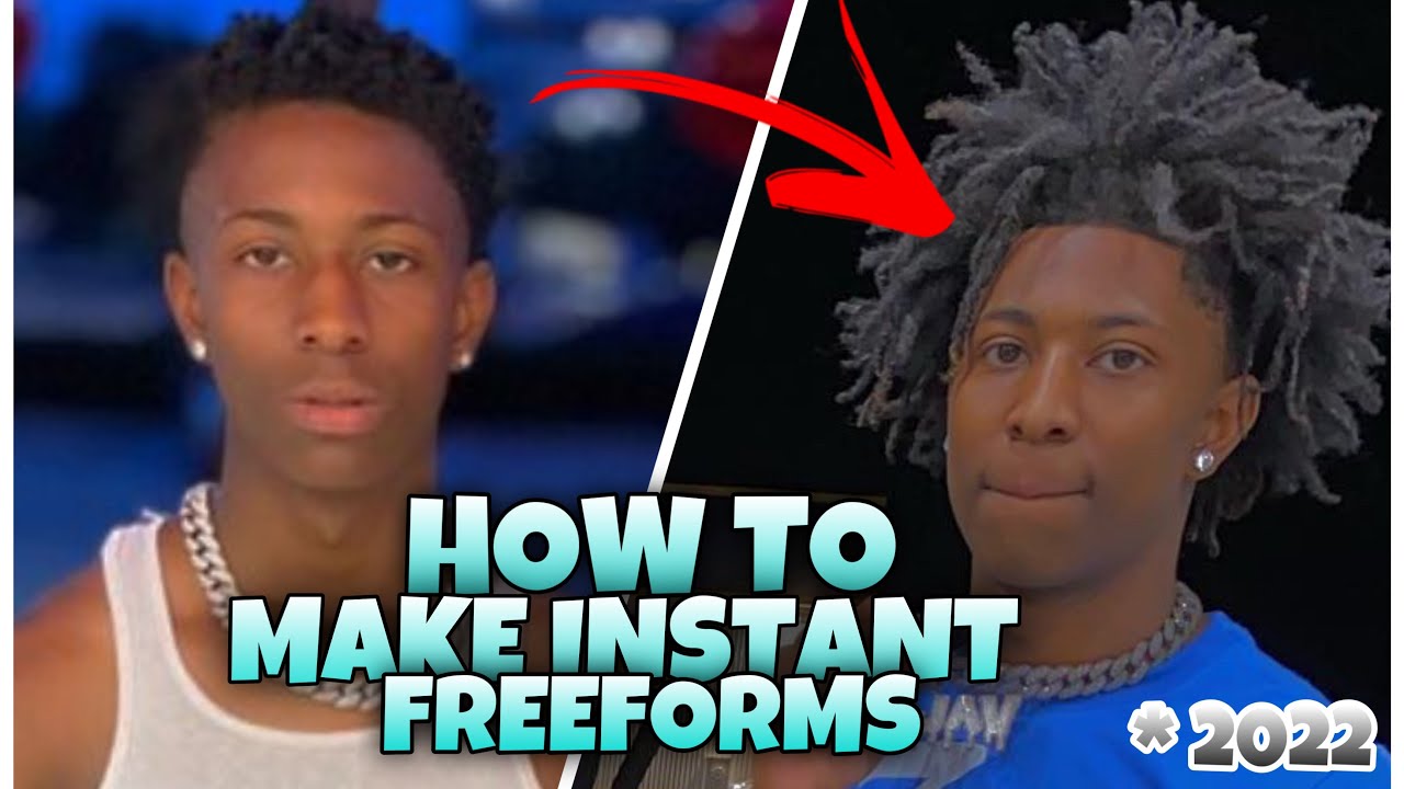 HOW TO MAKE INSTANT FREEFORM DREADS IN 2022🔥