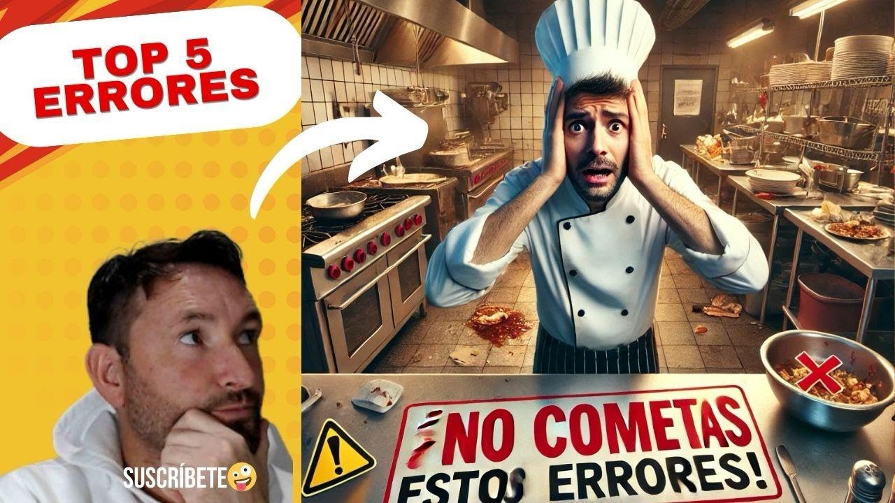 Errores fatales al diseñar la cocina de tu restaurante: ¡Evítalos y maximiza tu eficiencia!