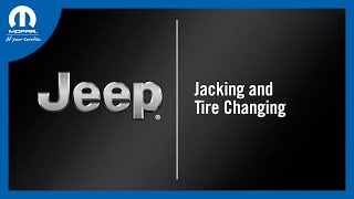 Jacking and Tire Changing | How To | 2022 Jeep Compass