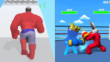 Game Comparison: Superhero Run vs Blob N Giant Gameplay - Game PikaName