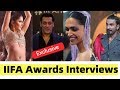 Uncut Salman Katrina Madhuri Shahid Vicky Sara IIFA Awards 2019 Green Carpet Interviews 