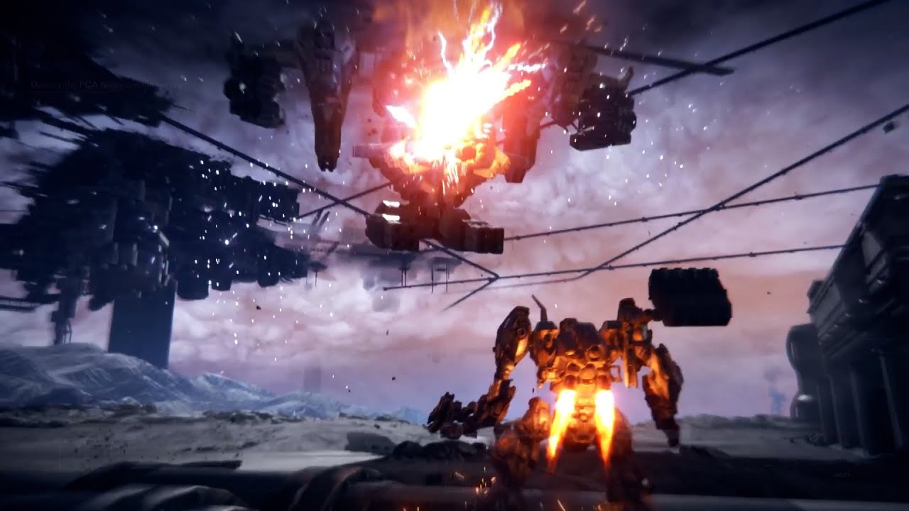 Armored Core 6 - Tutorial Boss - YouTube