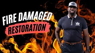 Fire Damaged House Restoration | First Look
