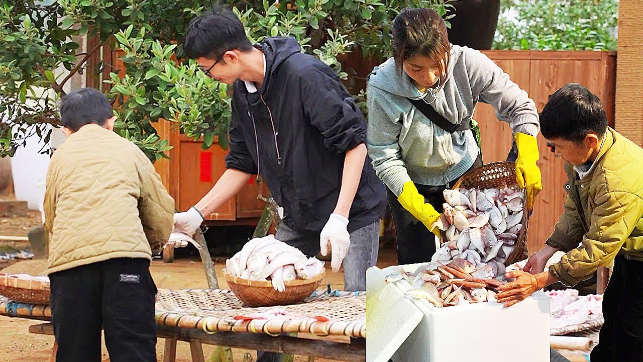 盐，阳光与鱼本互不相干，新鲜的鱼通过腌渍晒成鱼干，便成了一道风味独特的美食