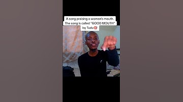 Thumbnail of A song praising a woman's mouth. The song is called "GOOD MOUTH" by Tudu🎯 #bheard #deafheaven