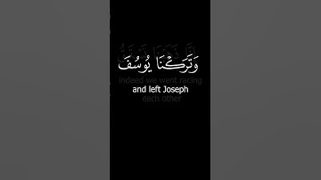 وجاءوا اباهم | سورة يوسف | تلاوة: احمد علي | تلاوة هادئة #كرومات_قرآن #اكسبلور #كرومات