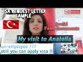 Anatolia visa service  how to write visa request application  avoid fake documents