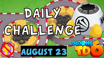 Bloons TD 6 Daily Challenge | Pats Super Training | No Hero No MK No Powers | August 23 2023