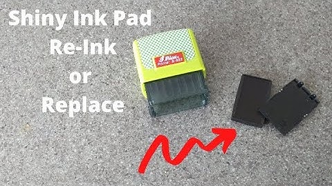 Replace Ink pad for a Shiny Self-inking Stamp