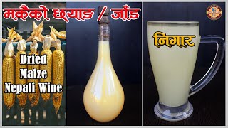 मकैको छ्याङ/जाँड कसरी बनाउने | MAKAIKO CHHYANG | Nepali Homemade Organic Maize Wine Recipe