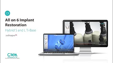 How to design All On 6 using InnoFit Multi Hybrid Ti Bases