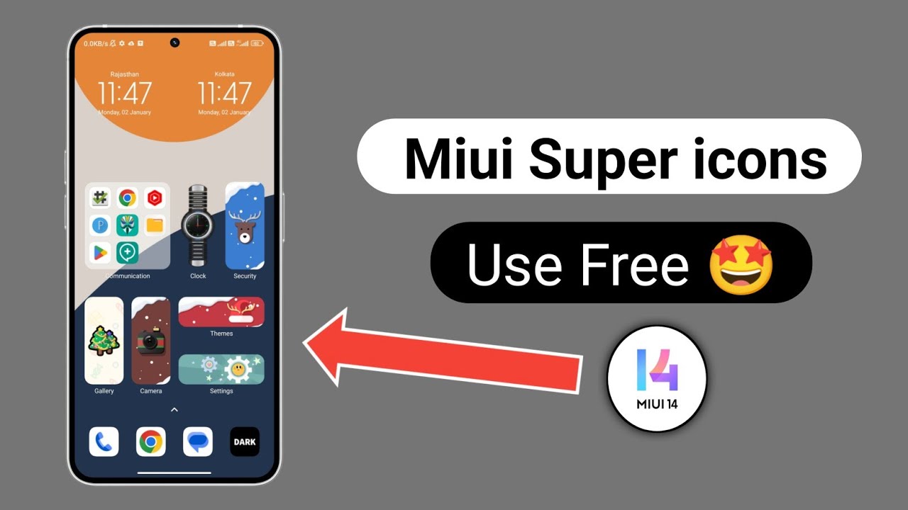 Miui Super icons Use Free Magisk Module 😍 - YouTube