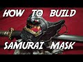 how to build Ghost of Tsushima Samurai Oni Mask DIY / como construir máscara Samurai