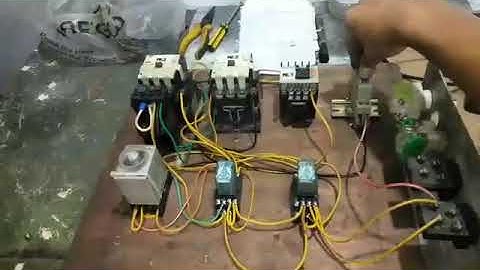 Single push button wye delta