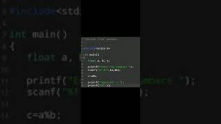 #58 | Write C Program | Basic Coding | Programming Exercise59 #shorts #coding