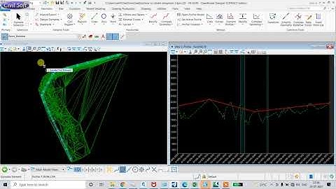 Creating vertical geometry using openroads designer | design profile | Vertical profile in OpenRoad