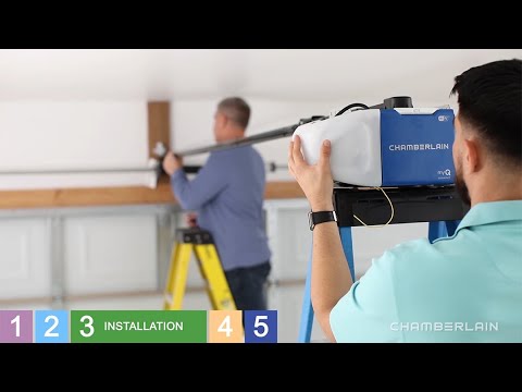 How to Assemble and Install a Chamberlain Belt Drive Garage Door Opener