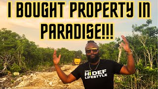 I bought property in Secret Beach, Belize!